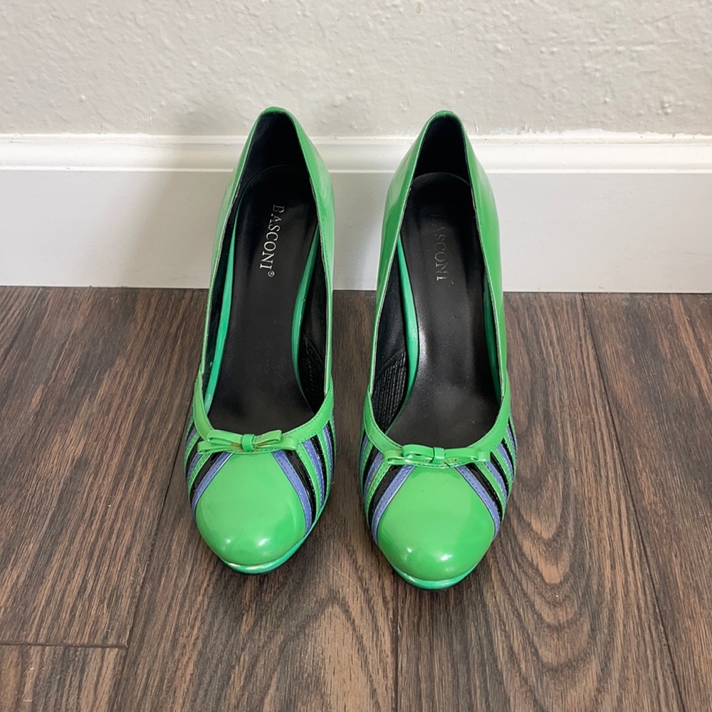 Italian Genuine Leather Heels Basconi
